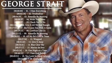 george strait you tube songs|george strait greatest hits songs.